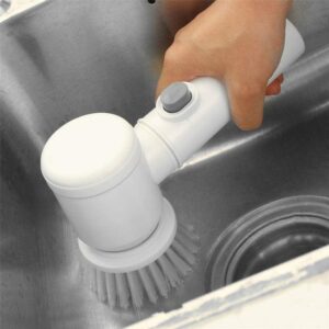Cleaning Magic Electric Brush (5-in-1), Rechargeable Cleaning Scrub Brush, Electric Shower Scrubber for Deep Household Cleaning