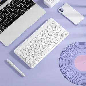 Bow Notebook Wireless Keyboard Mute USB, Stable Wireless Connectivity, Ergonomic Typing Experience