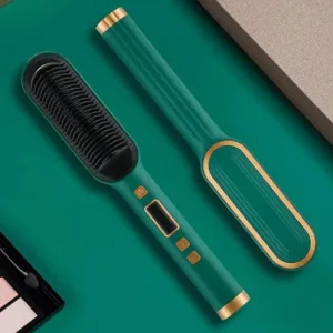 Hair Straightener Comb for Women & Men, Hair Styler, Straightener Machine Brush, Fast & Gentle Styling Tool, Smooth & Shiny Finish, Multicolor